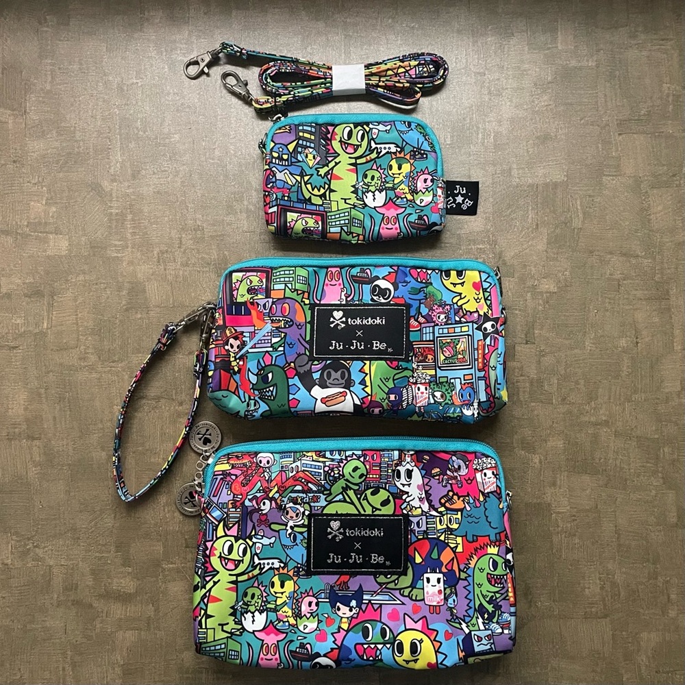 ⛔️tokidoki x Ju-Ju-Be Kaiju City Be Set